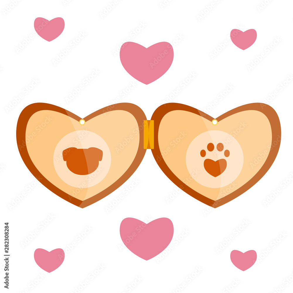 Luxury amulet heart Luxury amulet heart
