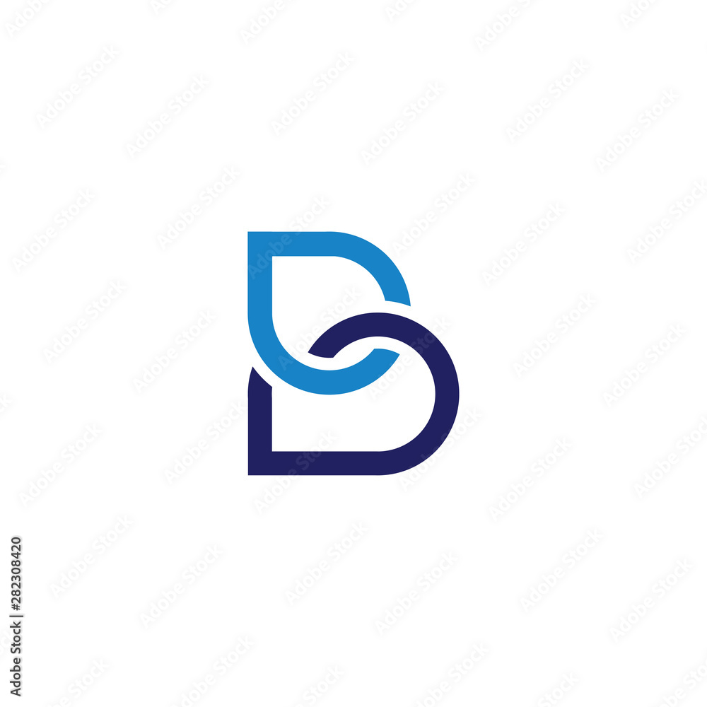lines that make up the letter b logo template lines that make up the letter b logo template