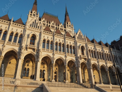 Országház. Hungarian Parliament Building, Budapest, Hungary © Masaharu