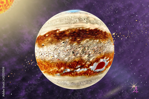 Jupiter - a fifth planet of the solar system