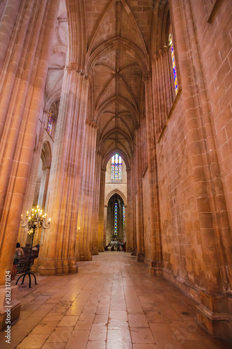 Monastery of Batalha, Manueline style, Batalha, Portugal