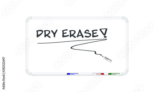 Dry Erase Board and Markers