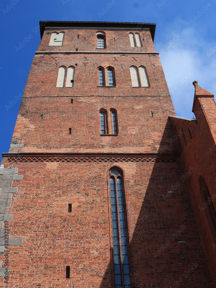 Der Turm des Domes in Kołobrzeg Der Turm des Domes in Kołobrzeg