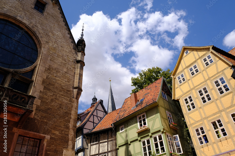 Obraz premium Spaziergang in Quedlinburg, Deutschland