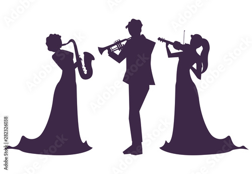 people musicians concert event design