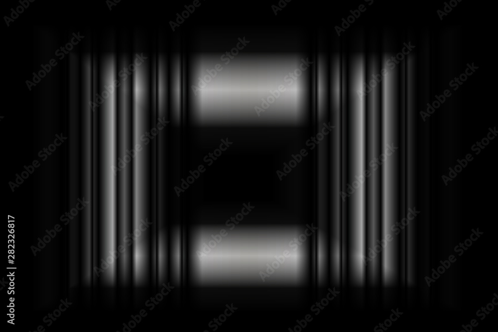 Fototapeta premium Digital art, abstract three dimensional objects, Germany