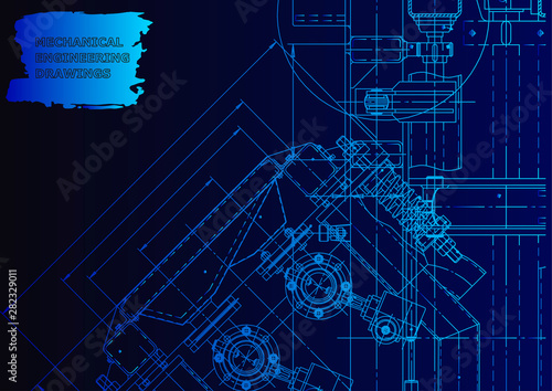 Vector engineering illustration