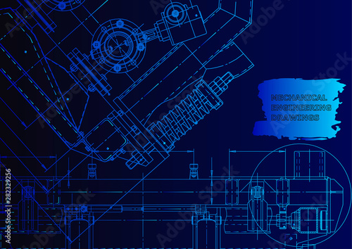 Vector engineering illustration