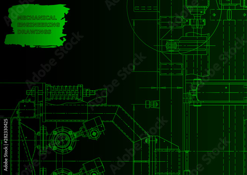 Vector engineering illustration