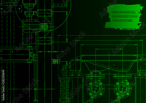 Vector engineering illustration