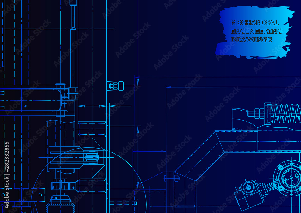 Vector engineering illustration