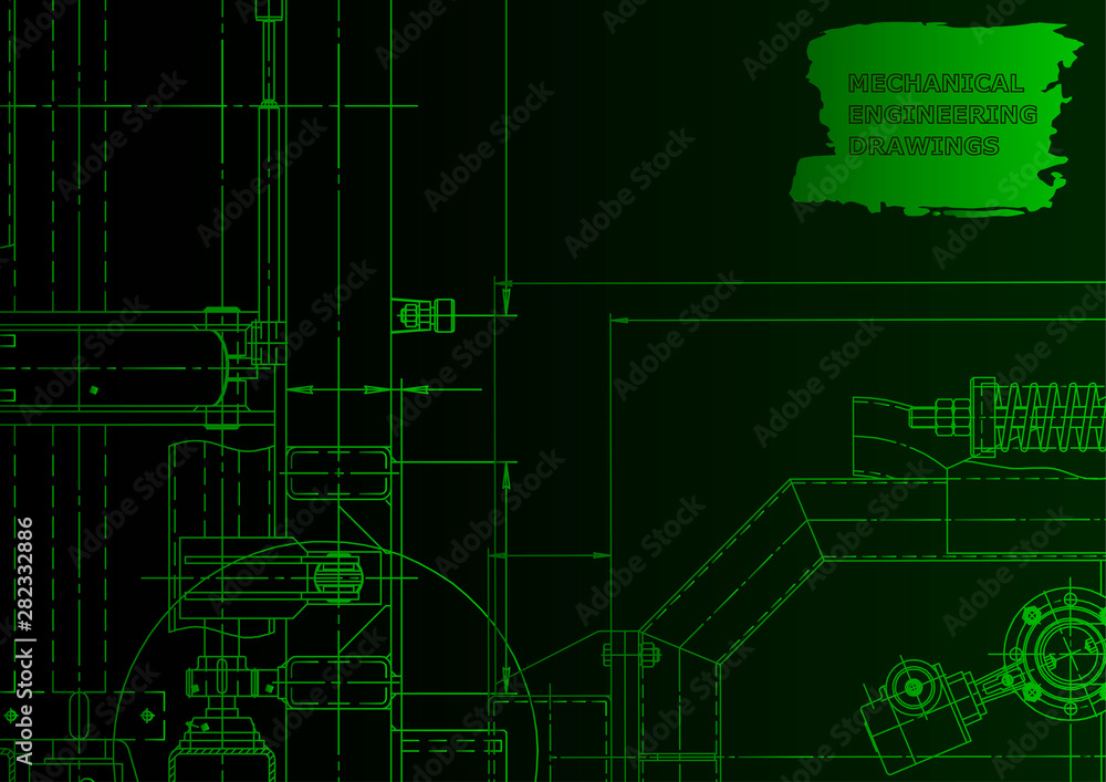 Vector engineering illustration