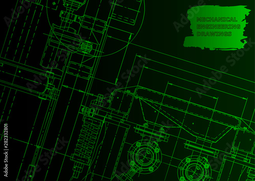 Vector engineering illustration