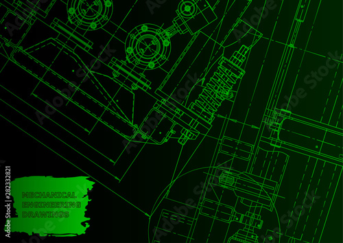 Vector engineering illustration