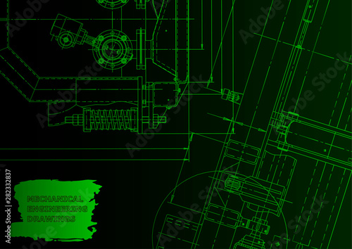 Vector engineering illustration