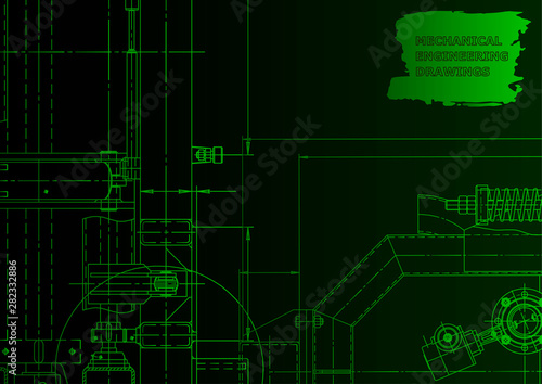 Vector engineering illustration