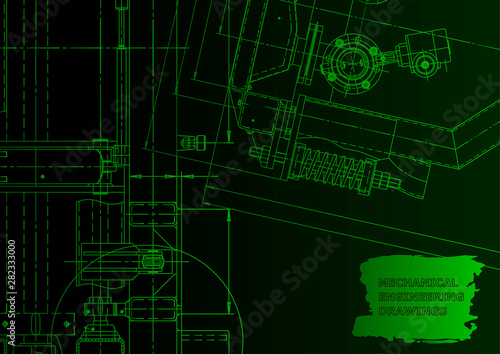 Vector engineering illustration