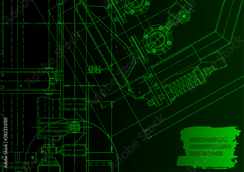 Vector engineering illustration