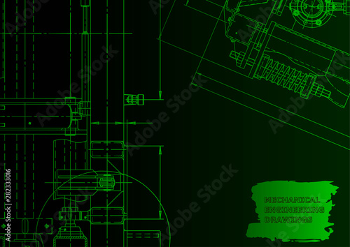 Vector engineering illustration