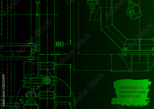 Vector engineering illustration