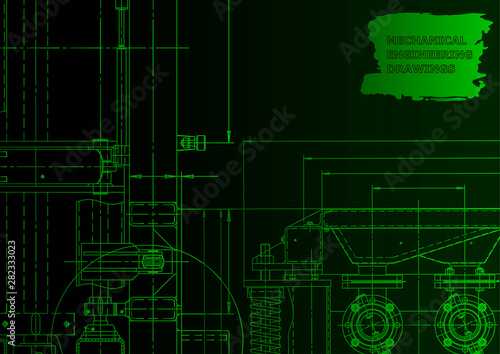 Vector engineering illustration