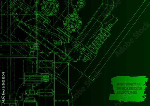 Vector engineering illustration