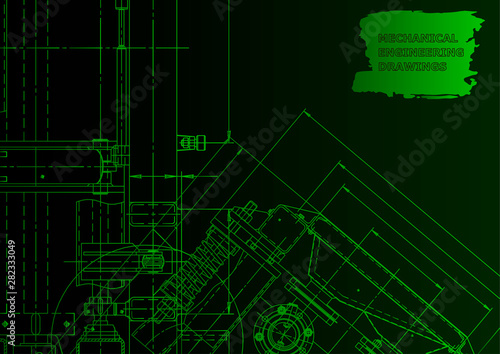 Vector engineering illustration