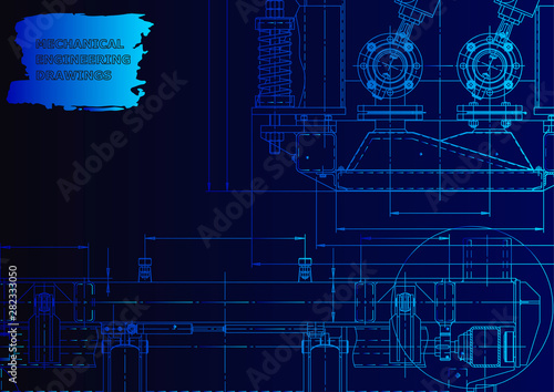 Vector engineering illustration