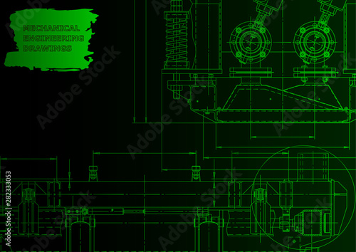 Vector engineering illustration
