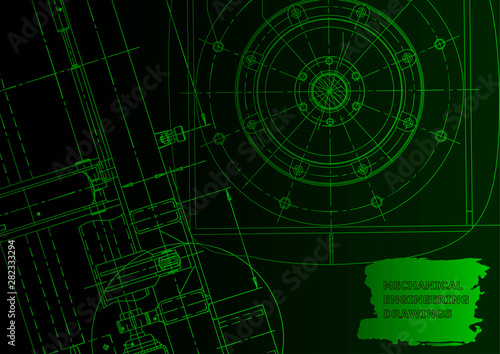 Vector engineering illustration