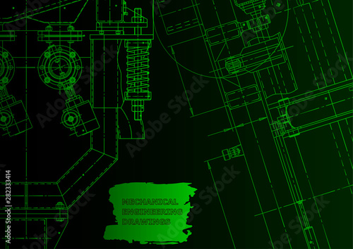 Vector engineering illustration