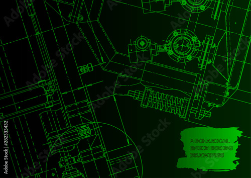 Vector engineering illustration