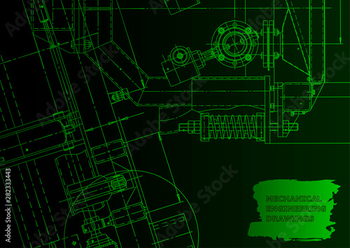 Vector engineering illustration