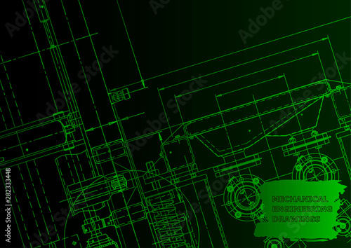 Vector engineering illustration