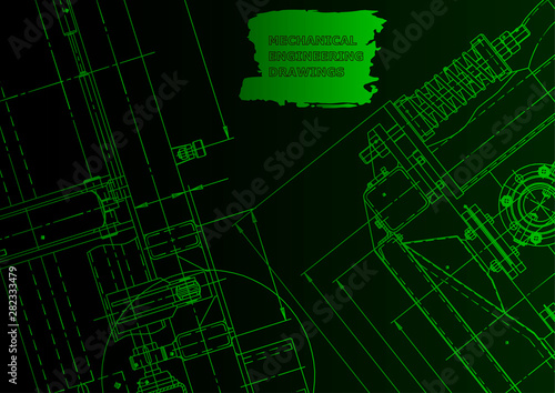 Vector engineering illustration