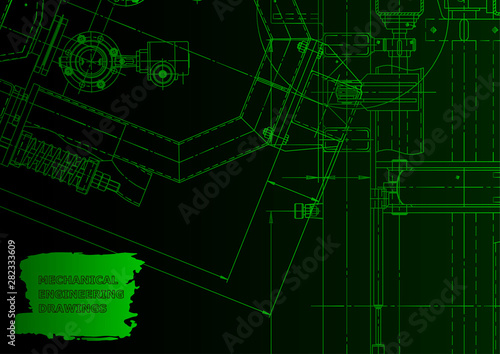 Vector engineering illustration