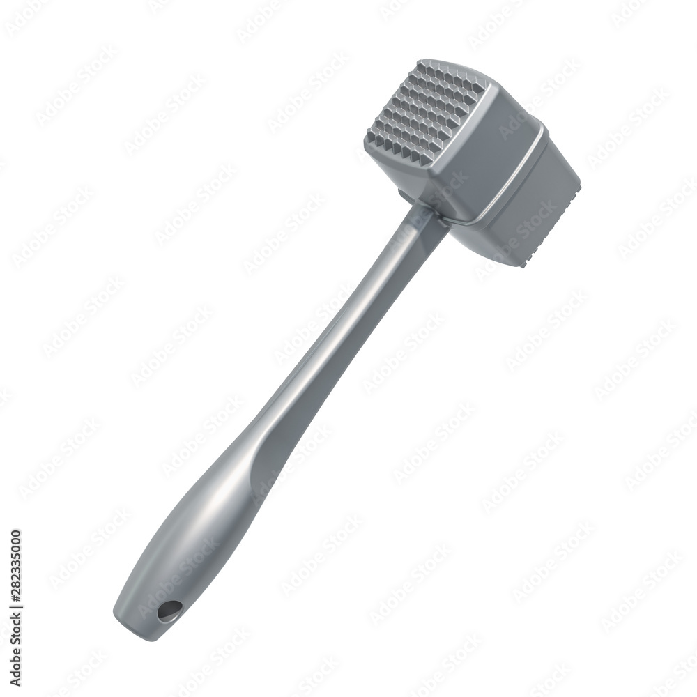 Meat tenderizer, 3D rendering Meat tenderizer, 3D rendering