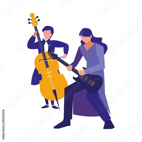 people musicians concert event design