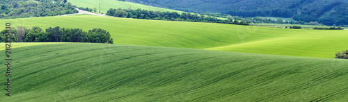 Panoramic view of Moravia fields © Antonio