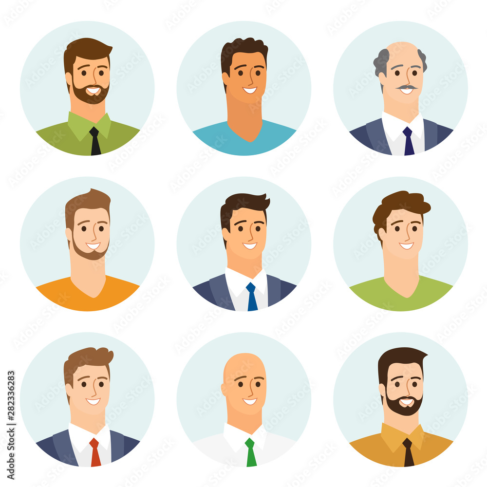 Business people avatars Business people avatars