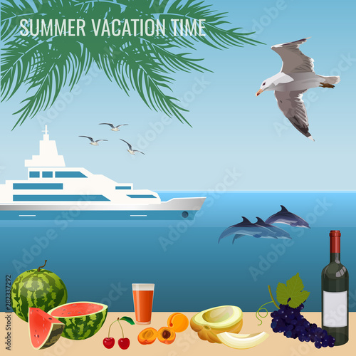 Summer vacation time