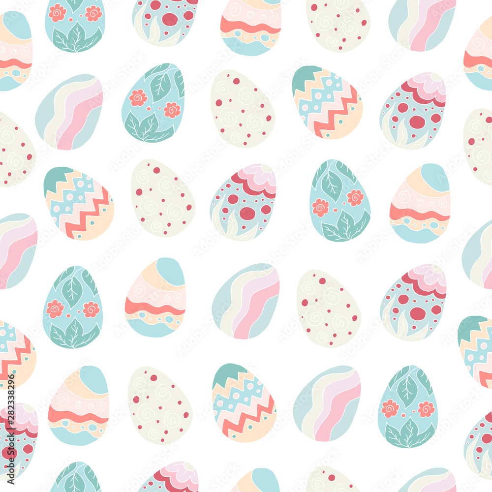 Seamless pattern, background. Easter illustration. Happy Easter Seamless pattern, background. Easter illustration. Happy Easter