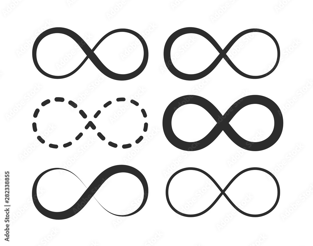 Infinity, eternity symbol. Infinity, eternity symbol.