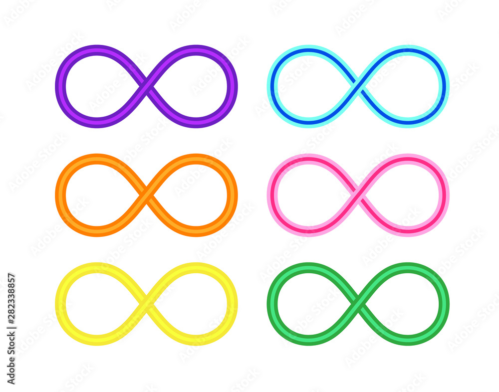 Infinity, eternity symbol. Infinity, eternity symbol.
