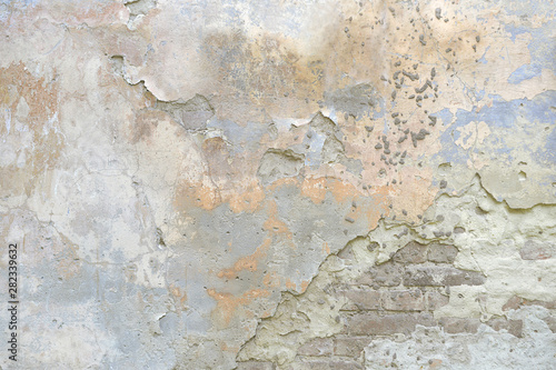Painted stone wall background