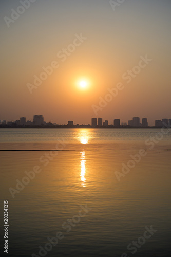 Hanoi sunset