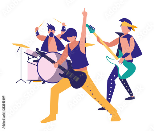 people musicians concert event design