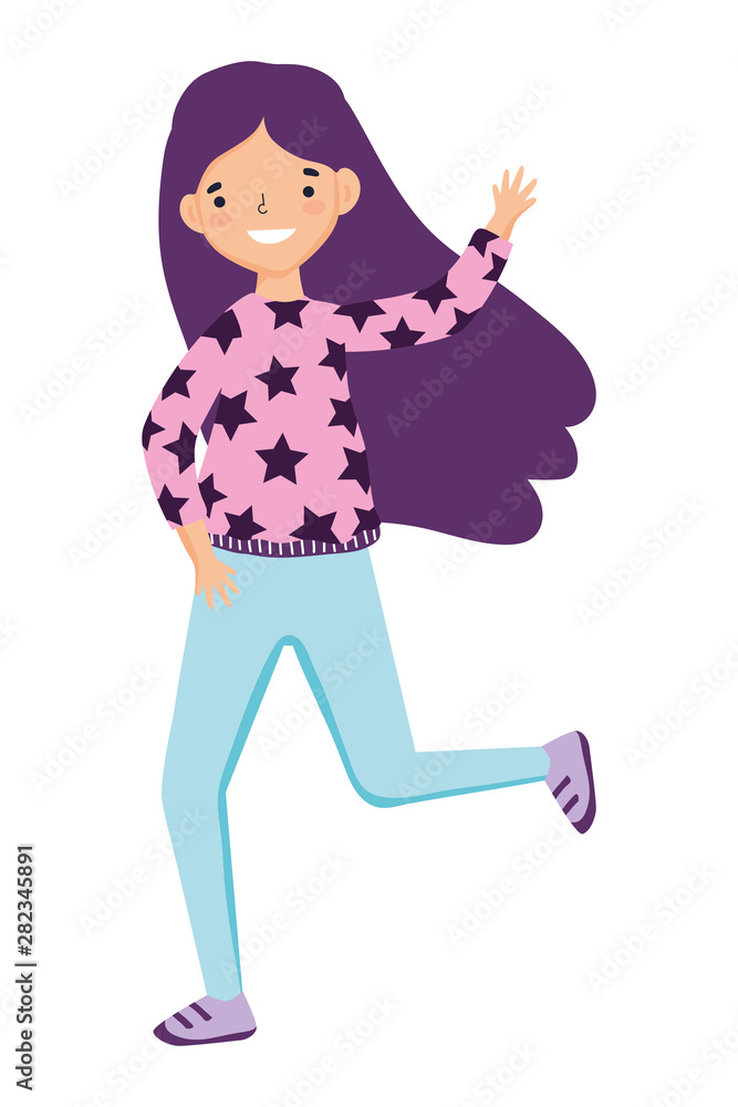 Isolated woman vector design vector illustration Isolated woman vector design vector illustration