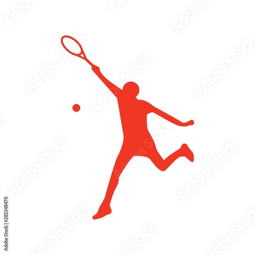 Tenis Character Vector Logo