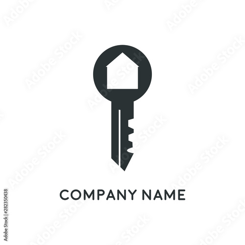Real estate property logo concept for business corporate sign